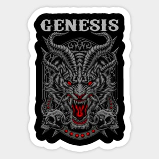 GENESIS BAND DESIGN Sticker